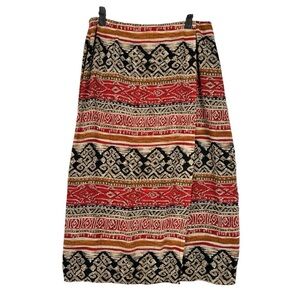 Jones New York 100% Silk Wrap Skirt Size 12